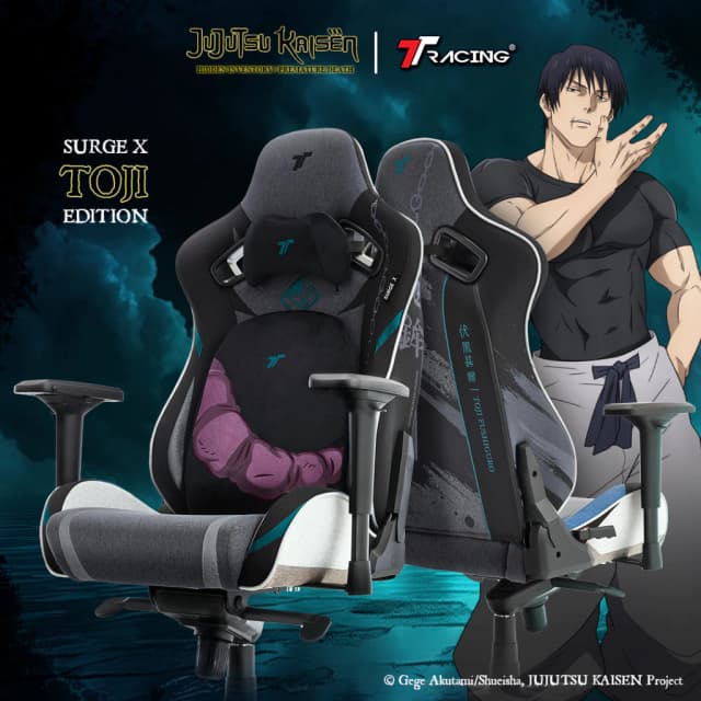TTRacing Surge X Toji Jujutsu Kaisen Edition Gaming Chair เก้าอี้สำนักงาน เก้าอี้เกมมิ่ง