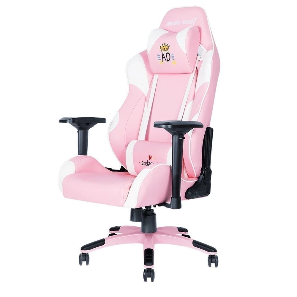 Anda Seat Soft Kitty Series Premium Gaming Chair Office Chair Pink (AD7-24-PW-PV-W01) อันดาซีทเก้าอี้เกมมิ่งเพื่อสุขภาพ https://lnwchill.com
