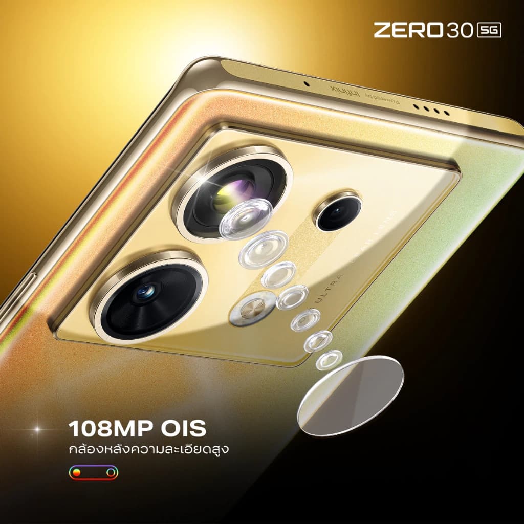 Infinix ZERO 30 5G 256+12GB | หน้าจอ 144Hz 3D Curved AMOLED 6.78” FHD+ | กล้องหลัง108MP OIS กันสั่น https://lnwchill.com