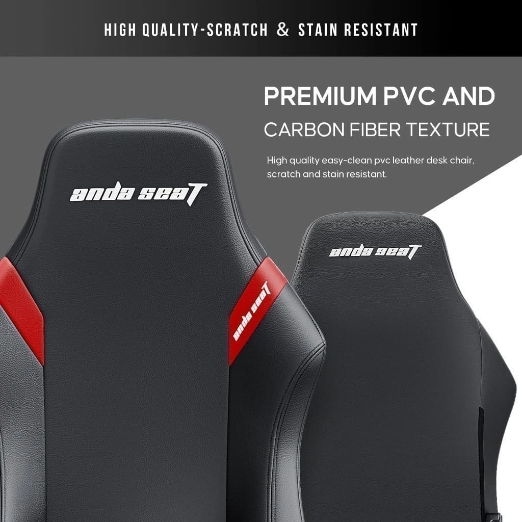 Anda Seat รุ่น AD18-44 Luna Premium Gaming Chair Black เก้าอี้เกมมิ่งเพื่อสุขภาพ Ergonomic E-Sport ออกแบบตามหลักสรีรศาสตร์ นุ่มสบายเกรดพรีเมี่ยม https://lnwchill.com