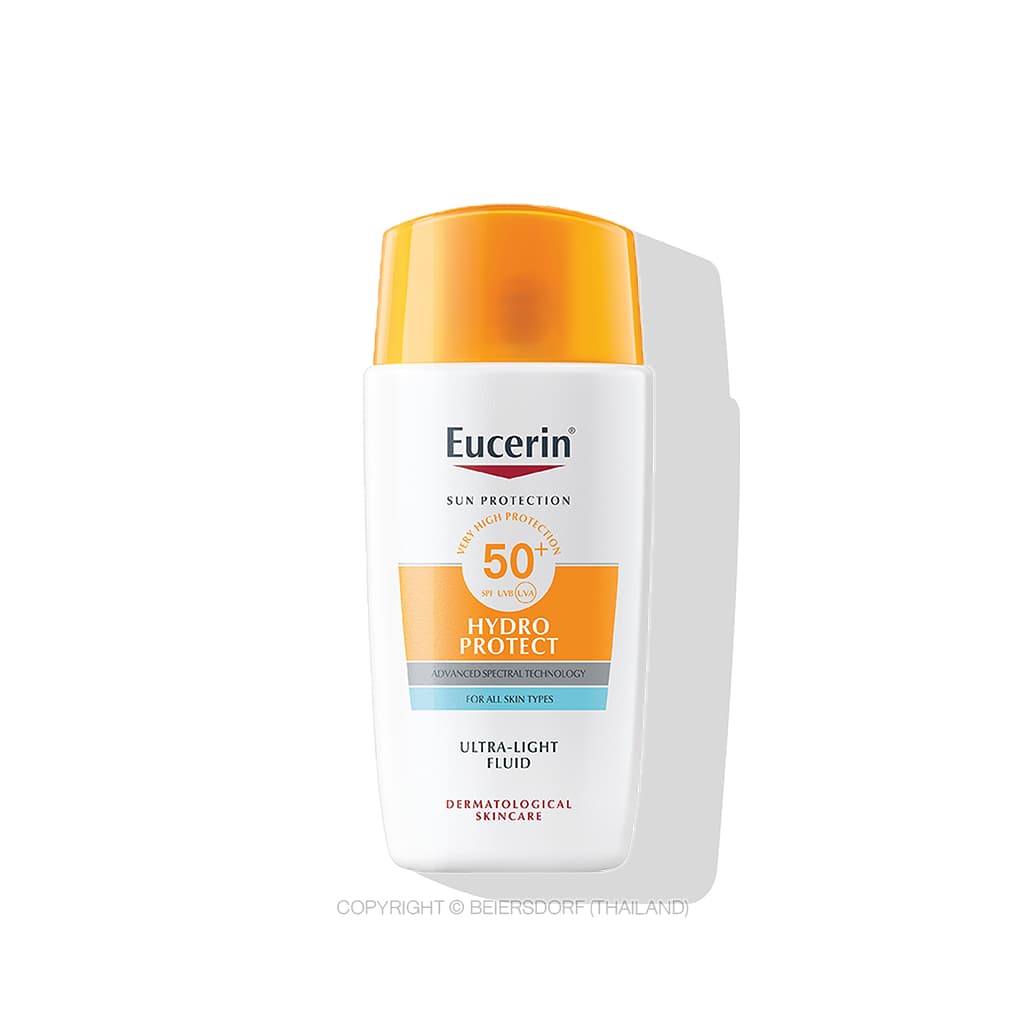 Eucerin SUN HYDRO PROTECT ULTRA LIGHT FLUID SFP50+ 50 ML ยูเซอริน กันแดดเนื้อบางเบา ซึมไว https://lnwchill.com