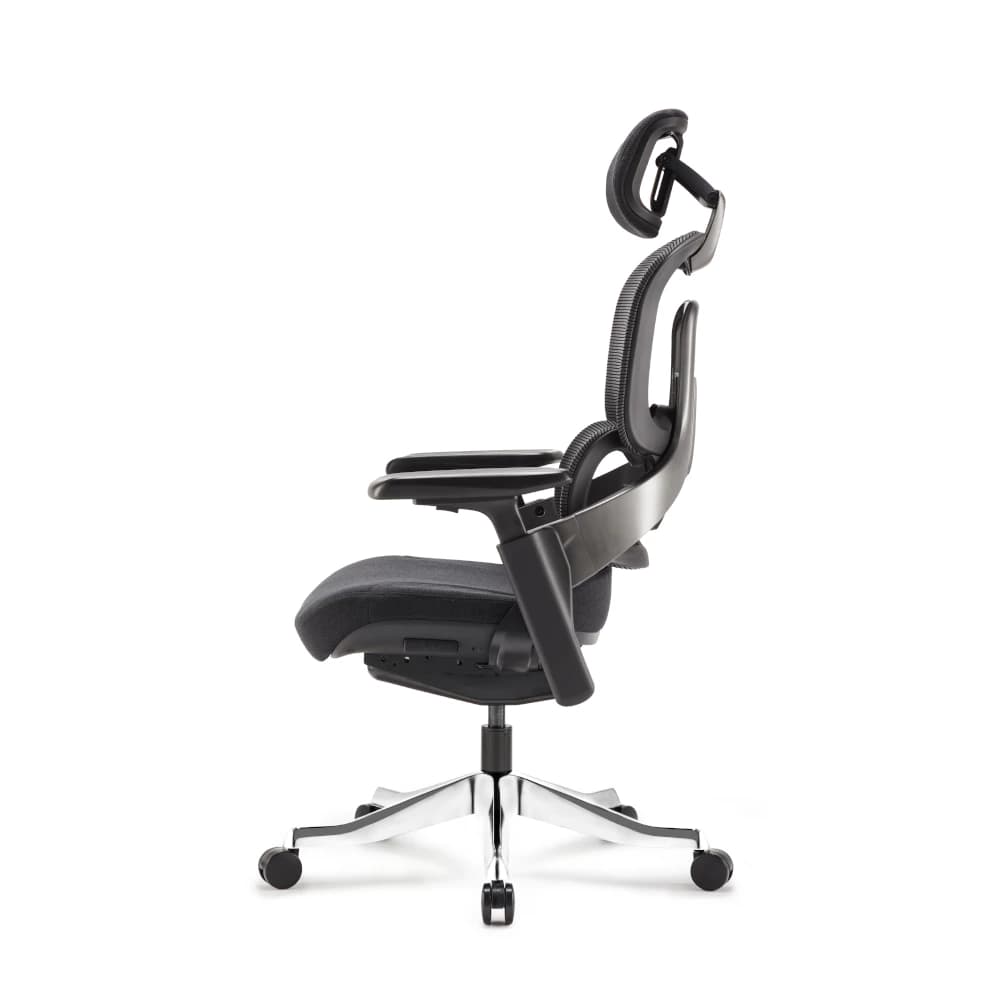 Ergotrend เก้าอี้เพื่อสุขภาพเออร์โกเทรน รุ่น SPACIO เก้าอี้สีดำ ระบายอากาศดีเยี่ยม นุ่มสบาย ตามหลักสรีระศาสตร์ Ergonomic เก้าอี้พนักพิงสูง ลดอาการปวดเมื่อย เกรดคุณภาพ https://lnwchill.com