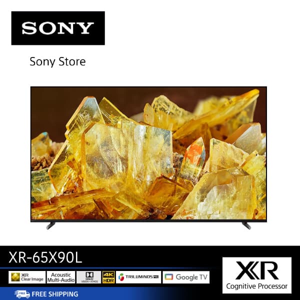 Sony TV รุ่น XR-65X90L ขนาด (65 นิ้ว) | BRAVIA XR | Full Array LED | 4K Ultra HD | High Dynamic Range (HDR) | สมาร์ททีวี (Google TV) https://lnwchill.com