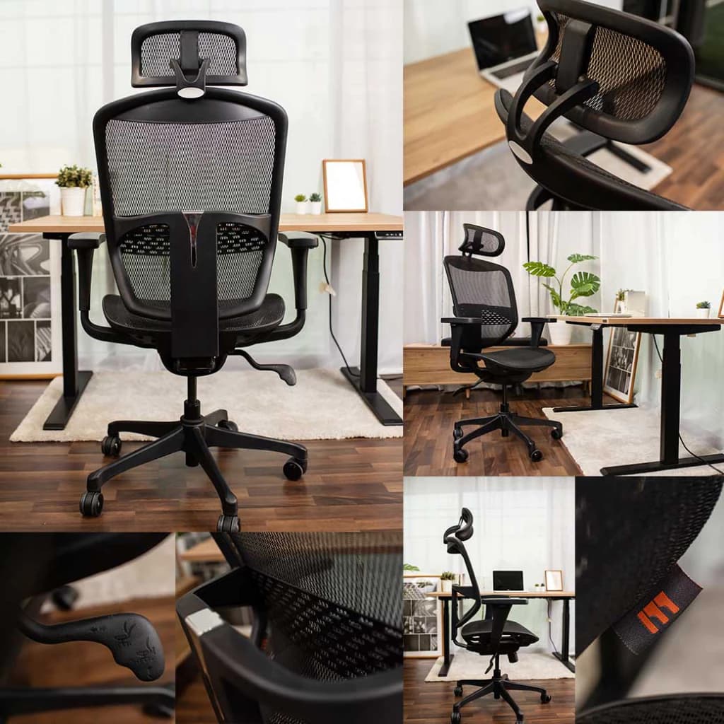 Ergotrend เก้าอี้เพื่อสุขภาพ เออร์โกเทรน รุ่น ERGO JOY PRO เก้าอี้สีดำ ระบายอากาศดีเยี่ยม นุ่มสบาย ตามหลักสรีระศาสตร์ Ergonomic เก้าอี้พนักพิงสูง ลดอาการปวดเมื่อย เกรดคุณภาพ https://lnwchill.com