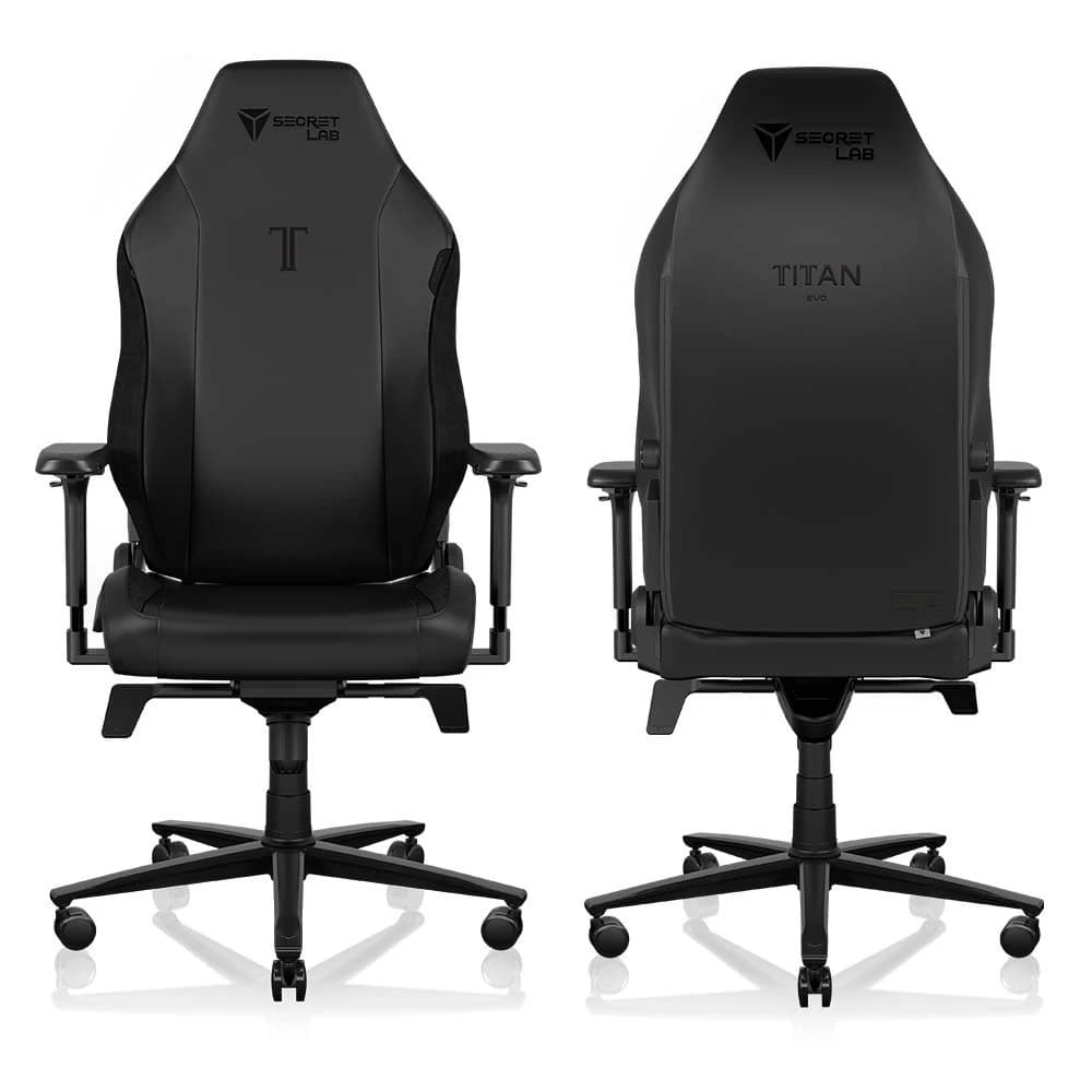 Secretlab รุ่น TITAN Evo เบาะหนัง Hybrid NEO สีดำ (Black) เก้าอี้สีดำ เก้าอี้เกมมิ่งเพื่อสุขภาพ Ergonomic E-Sport https://lnwchill.com