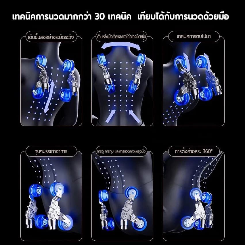 AILIST เก้าอี้นวดไฟฟ้า osam เก้าอี้นวดไฟฟ้า 8D โปรแกรมอัตโนมัติ เพื่อความผ่อนคลายขั้นสุด เก้าอี้นวด เครื่องนวดอเนกประสงค์ Massage Chair โซฟานวดอัตโนมัติ เก้าอี้นวดอัตโนมัติ เก้าอี้ปรับนอน https://lnwchill.com