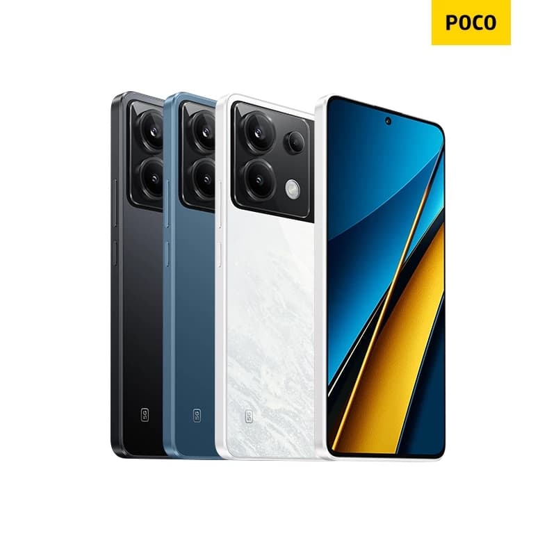 POCO X6 5G (12+256) / (12+512) | โทรศัพท์มือถือ ดีไซน์บางเบา กล้อง 64 MP ชาร์จเร็ว 67W 5100 mAh รับประกัน 15 เดือน https://lnwchill.com