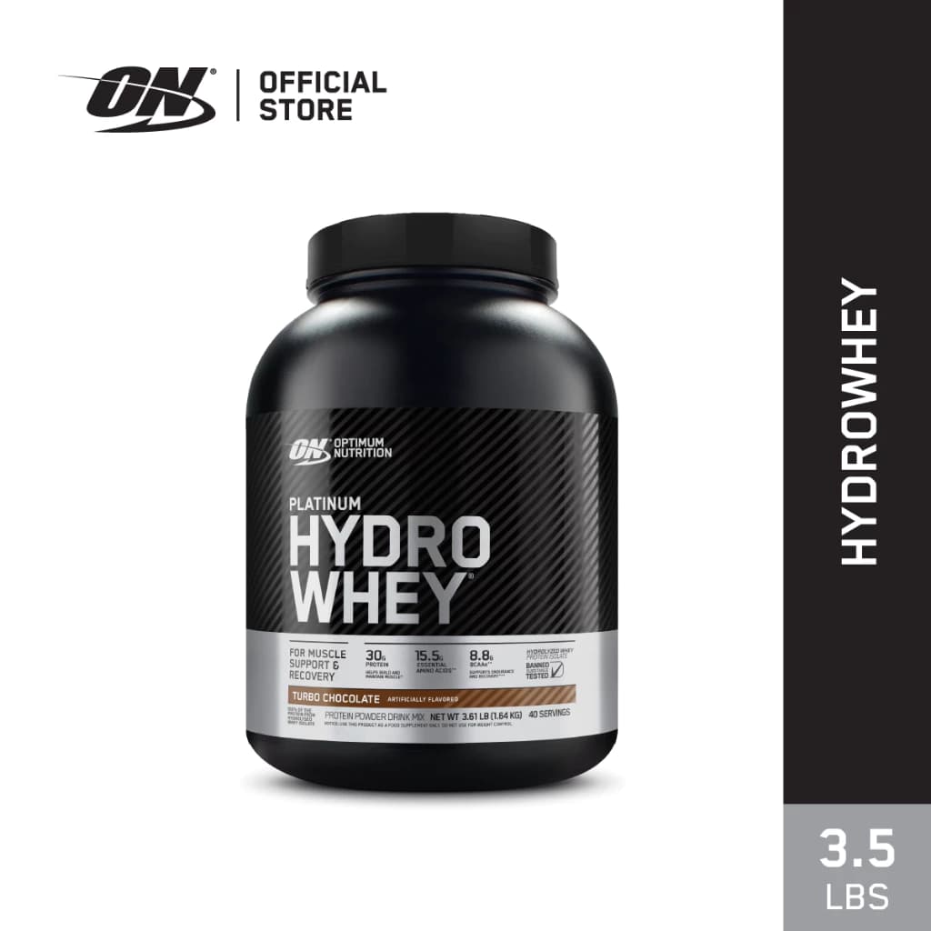 Optimum Nutrition Hydro Whey 3.5 Lbs. Hydrolysate ไฮโดร ไลซ์เวย์โปรตีน**ฝาดำ** [ส่งฟรี!!] https://lnwchill.com