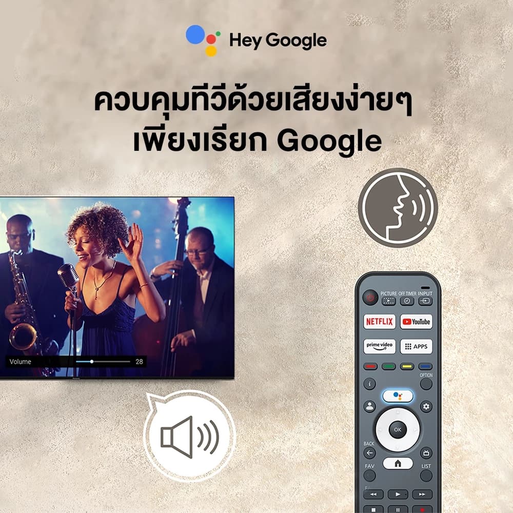 Panasonic TV รุ่น TH-55MX800T 4K TV ทีวี ขนาด 55 นิ้ว Google TV https://lnwchill.com