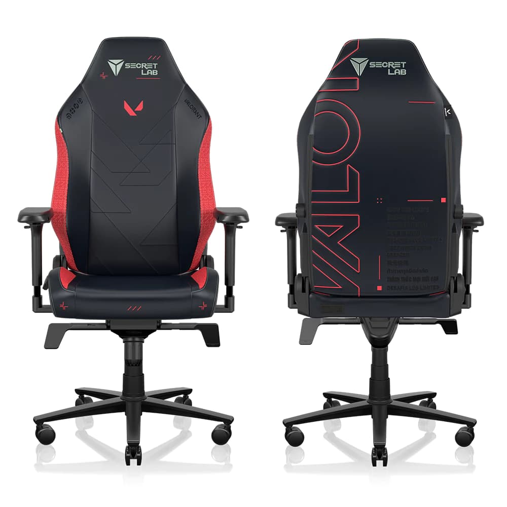 Secretlab รุ่น TITAN Evo VALORANT Edition เก้าอี้สีดำ เก้าอี้เกมมิ่งเพื่อสุขภาพ Ergonomic E-Sport นุ่มสบาย ตามหลักสรีระศาสตร์ เกรดพรีเมี่ยม https://lnwchill.com