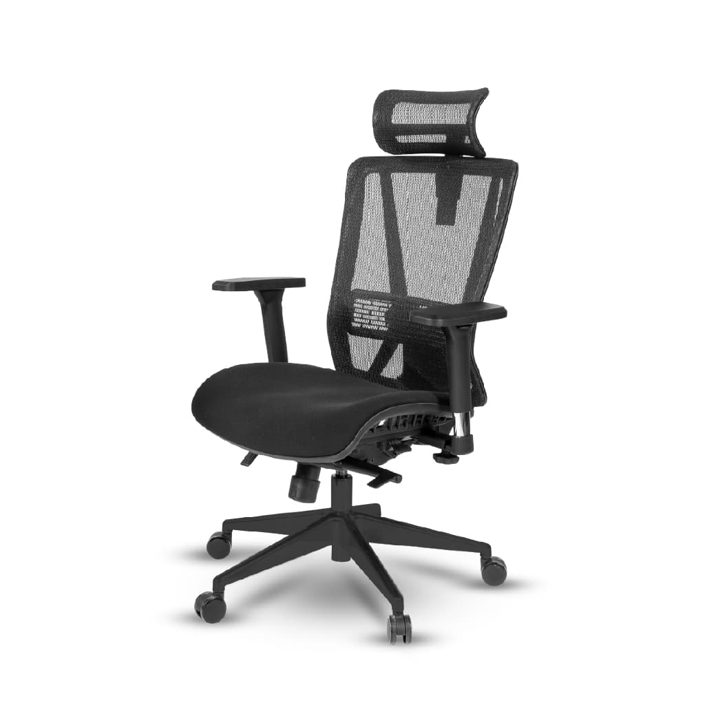 Bewell ENFOLD เก้าอี้ทำงานเพื่อสุขภาพ Ergonomic เก้าอี้สีดำ ระบายอากาศดีเยี่ยม ปรับเอนพนักพิงให้เอนหลังได้ถึง 4 ระดับ รองรับแผ่นหลังส่วนล่าง ที่วางแขนแบบ 3D https://lnwchill.com