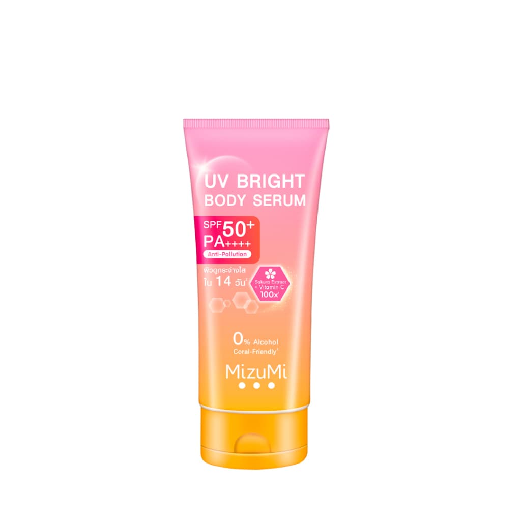 MizuMi UV Bright Body Serum (1 หลอด x 180 ml ) เซรั่มกันแดดทาผิวกาย เบาสบายผิว ซึมไว https://lnwchill.com