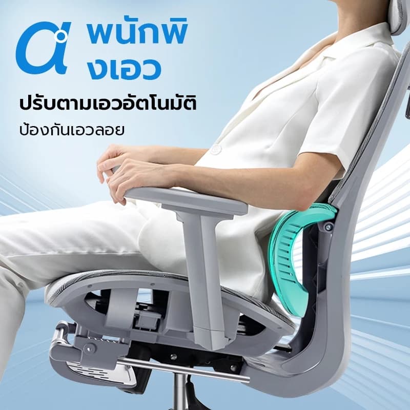 Xpanse รุ่น W202 เก้าอี้สุขภาพ Ergonomic รองรับเอวเพื่อการปรับท่าทาง ฟังก์ชั่นคุ้มค่าเพื่อการทำงานและการผ่อนคลาย https://lnwchill.com