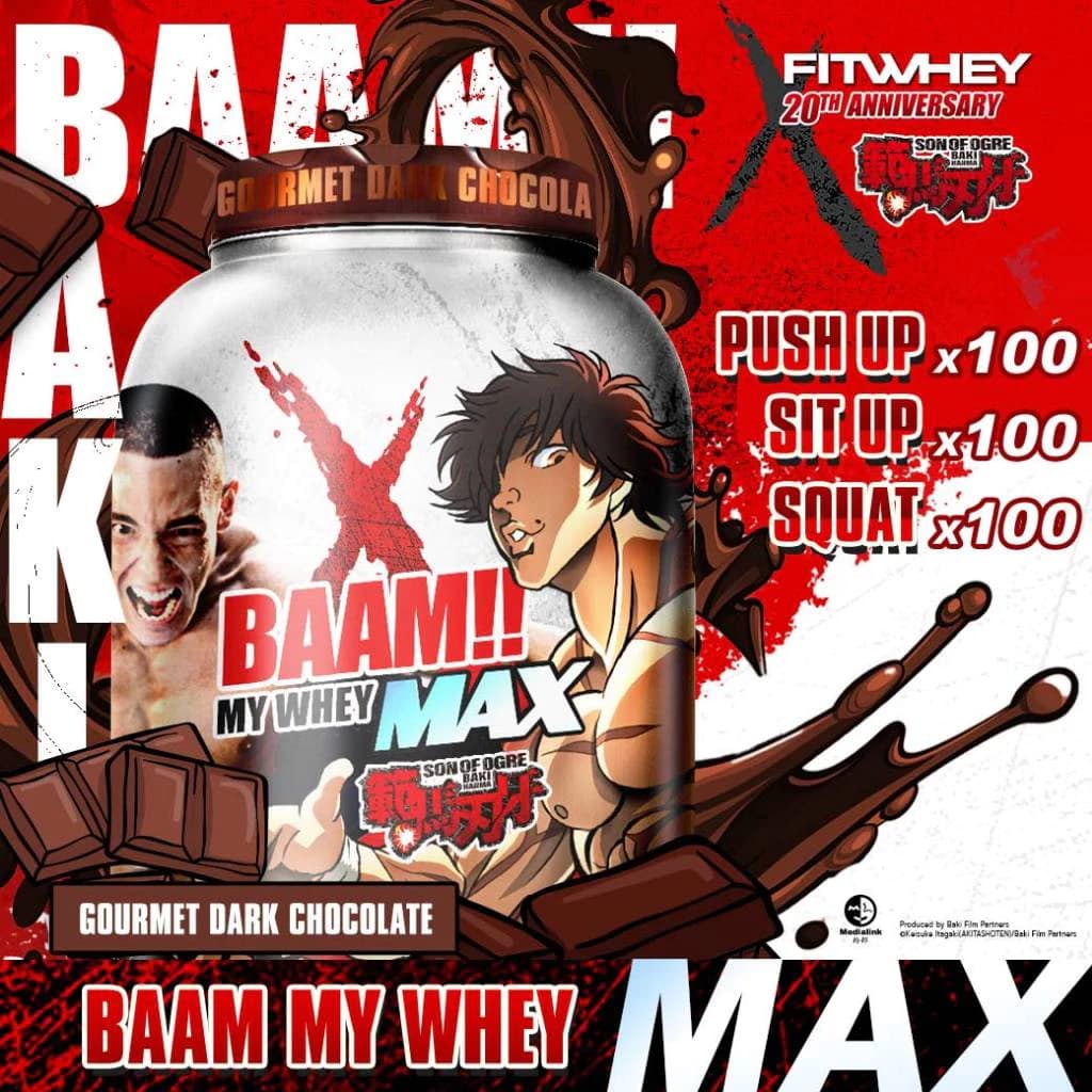 FITWHEY BAAM MY WHEY PROTEIN MAX (5 LB) | โปรตีนคุณภาพดีในราคาที่คุ้มค่า | https://lnwchill.com