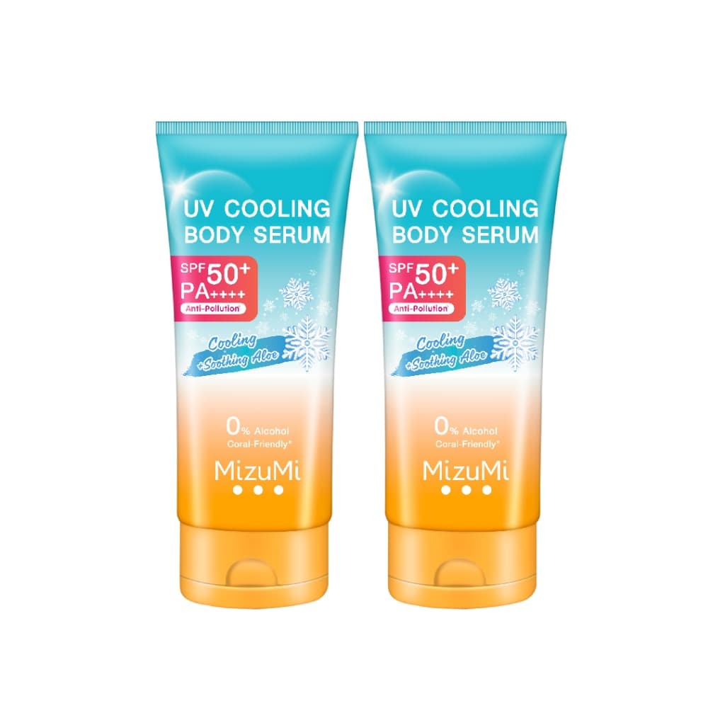 MizuMi [แพ็คคู่] UV Cooling Body Serum (165 ml)เซรั่มกันแดดทาผิวกายสูตรเย็น เนื้อบางเบา เย็นทันทีที่ทา ปกป้องผิวจากแดด https://lnwchill.com