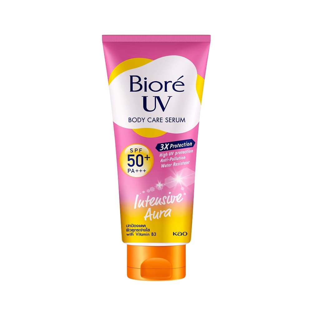 Biore [แพ็ค 2] บิโอเร ยูวี บอดี้แคร์เซรั่ม 150มล UV Anti-Pollution Body Care Serum Intensive Aura SPF50+ PA+++ 150 ml. https://lnwchill.com