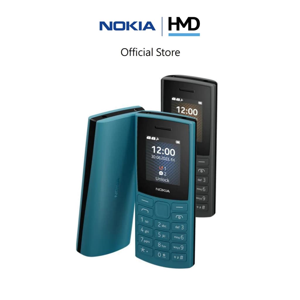 Nokia 105 4G (2023). มือถือปุ่มกด 2 ซิม พร้อมวิทยุ FM (รับประกันศูนย์ไทย 1 ปี) https://lnwchill.com