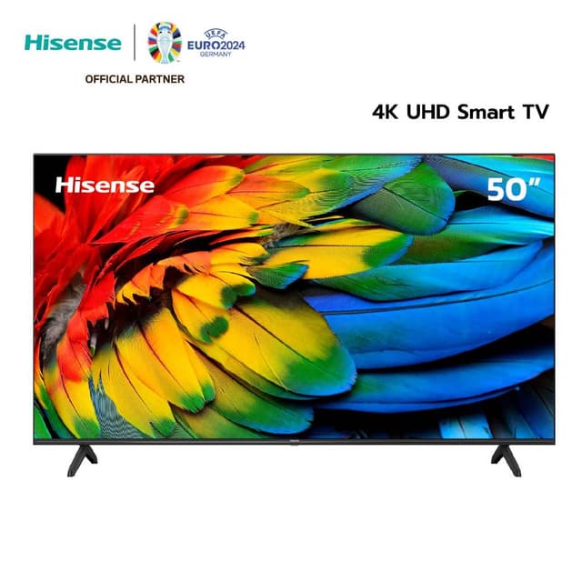 Hisense TV 50E6K 4K Ultra HD Smart TV Voice Control WIFI Build in Netflix & Youtube VIDAA