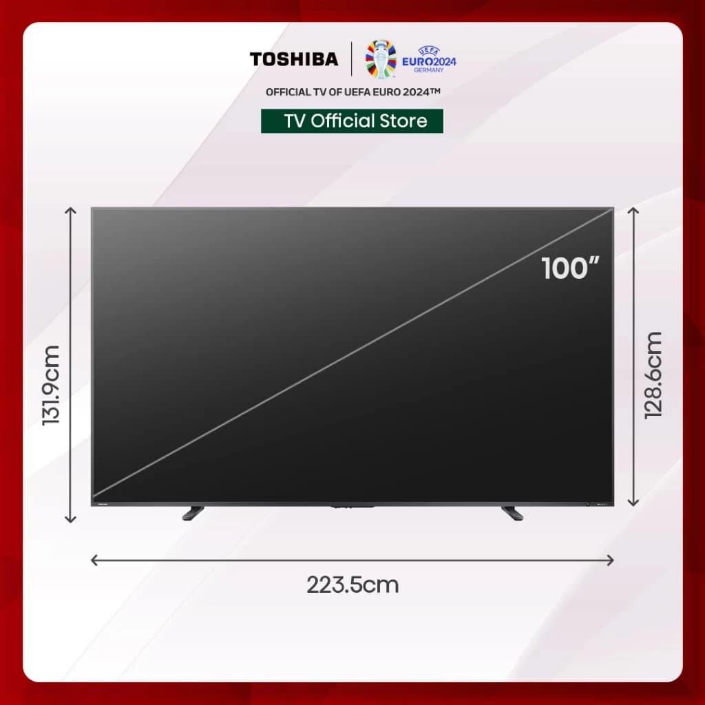 Toshiba TV รุ่น 100Z670NP ทีวี ขนาด 100 นิ้ว 144Hz 4K Ultra HD Game Mode VIDAA HDR10+ Quantum Dot TV ความละเอียดระดับ 4K เกรดคุณภาพ https://lnwchill.com