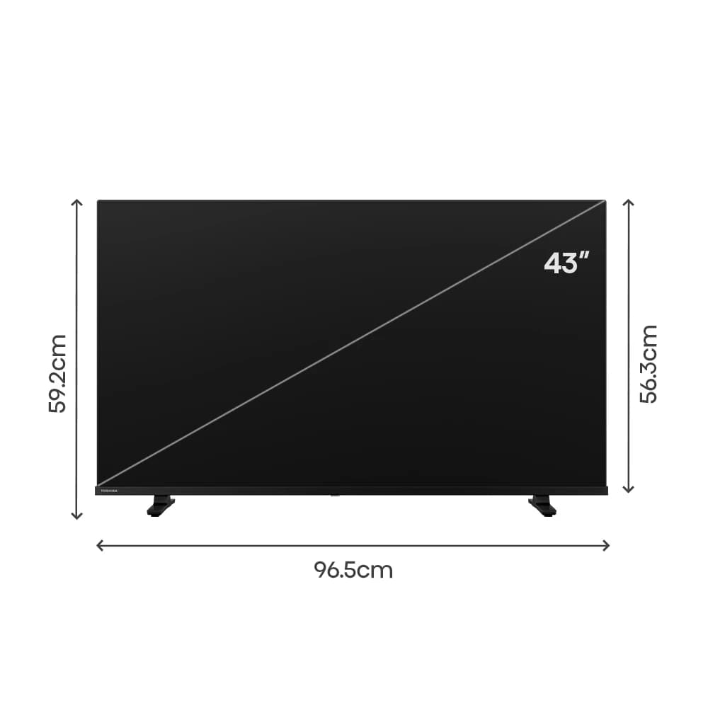 Toshiba TV 43V35MP ทีวี 43 นิ้ว Full HD Wi-Fi Bluetooth Google assistant Voice Control Android TV https://lnwchill.com