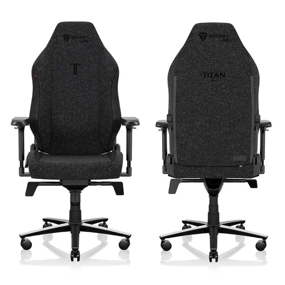 Secretlab รุ่น TITAN Evo เบาะผ้า SoftWeave Plus สีดำ (Black) เก้าอี้สีดำ เก้าอี้เกมมิ่งเพื่อสุขภาพ Ergonomic E-Sport https://lnwchill.com