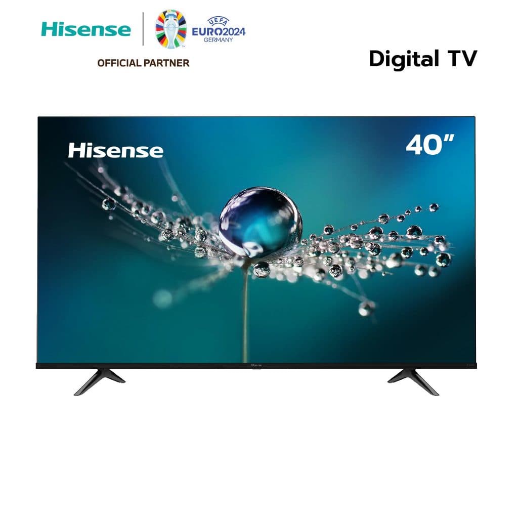 Hisense 40E3G TV Full HD Digital TV ทีวี 40 นิ้ว Digital Audio DVB-T2 / USB2.0 / HDMI /AV https://lnwchill.com