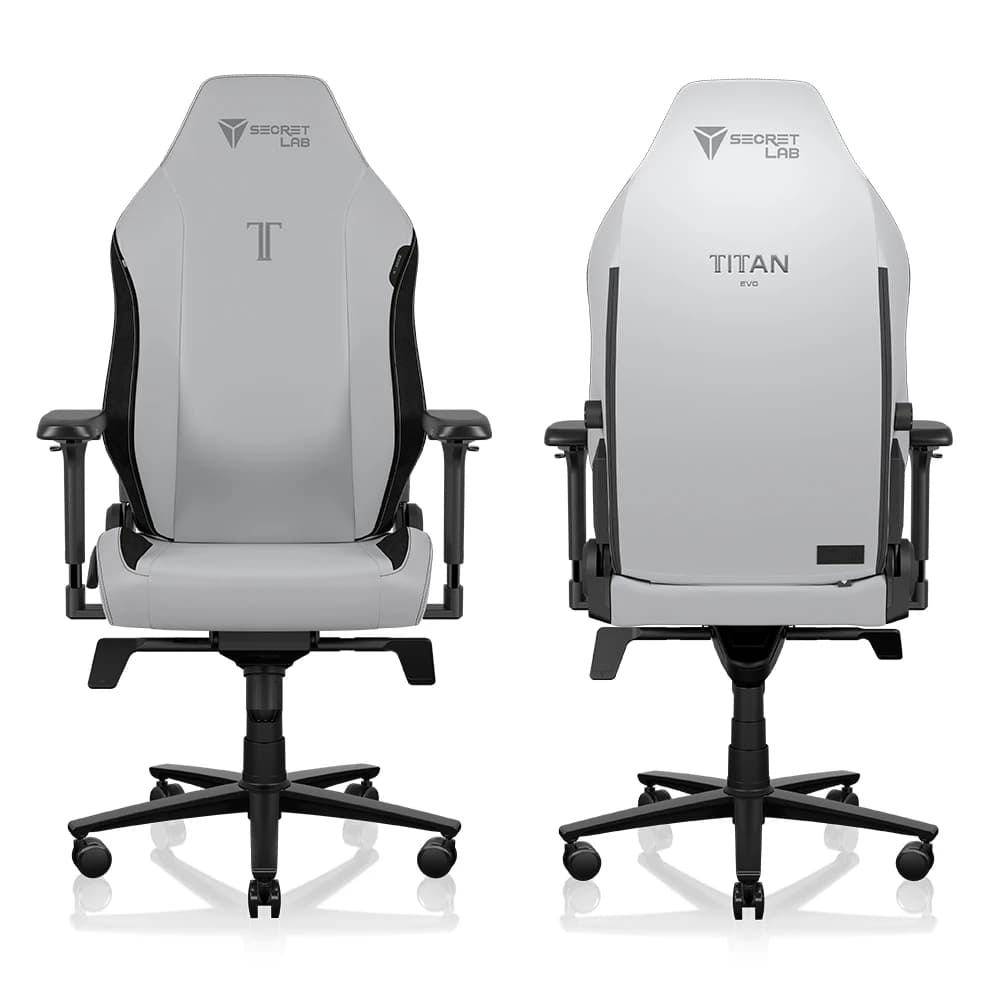 Secretlab TITAN Evo เบาะหนัง Hybrid NEO™️ —สีเทา (Ash) เก้าอี้เกมมิ่งเพื่อสุขภาพ https://lnwchill.com