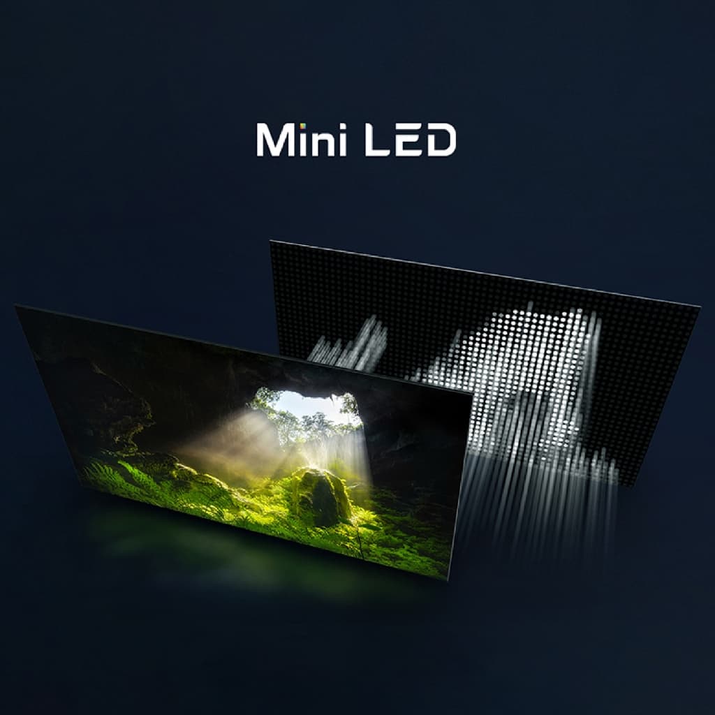 TCL ทีวี 65 นิ้ว 4K Mini QLED Google TV รุ่น 65QM8B ระบบปฏิบัติการ Google/Gaming TV/Netflix & Youtube & 144HZ VRR - Wifi https://lnwchill.com