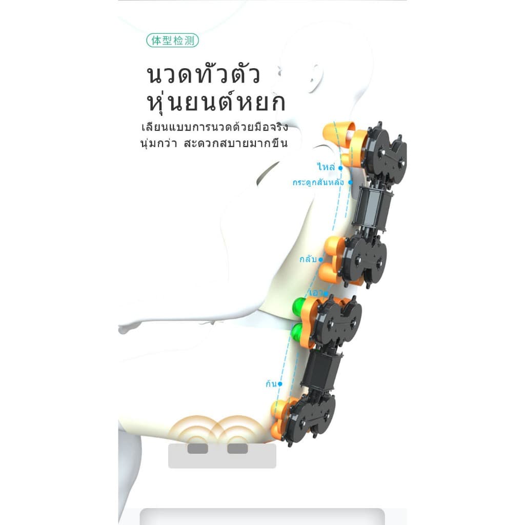 OSAM รุ่น OS-Massage SL-Track เก้าอี้นวดไฟฟ้ามัลติฟังก์ชั่น รางคู่ SL ลูกกลิ้งนวดเท้า พร้อมแท่นชาร์จไร้สาย นวดผ่อนคลายลึกถึงจุดปวดเพื่อสุขภาพที่ดีอย่างเหนือระดับ https://lnwchill.com