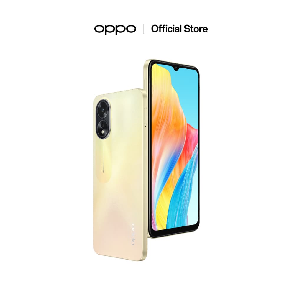 OPPO A38 (6+128) โทรศัพท์มือถือ ขยาย RAM เพิ่มได้ ชาร์จไว 33W แบตเตอรี่ 5000mAh ดีไซน์บางเบา พร้อมรับประกัน 12 เดือน https://lnwchill.com