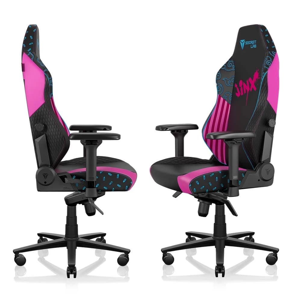 Secretlab TITAN Evo —League of Legends Jinx Edition (Size R) เก้าอี้เกมมิ่งเพื่อสุขภาพ https://lnwchill.com