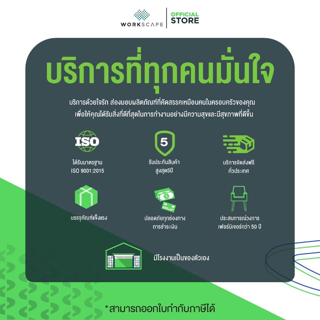 Workscape รุ่น Vela เก้าอี้สุขภาพ พนักพิงตาข่ายสีเทา เบาะหุ้มหนัง พนักพิงศีรษะ3D รองรับสรีระ ลดออฟฟิศซินโดรม https://lnwchill.com