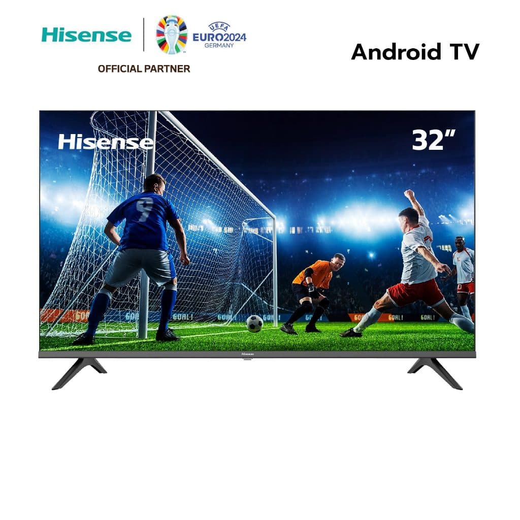 Hisense รุ่น 32E5G TV HD Android TV Smart TV Netflix Youtube Google Assistant DVB-T2 / USB2.0 / HDMI /AV /Digital Audio https://lnwchill.com
