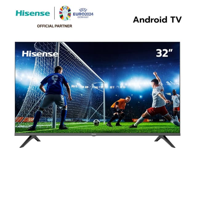 Hisense รุ่น 32E5G TV HD Android TV Smart TV Netflix Youtube Google Assistant DVB-T2 / USB2.0 / HDMI /AV /Digital Audio