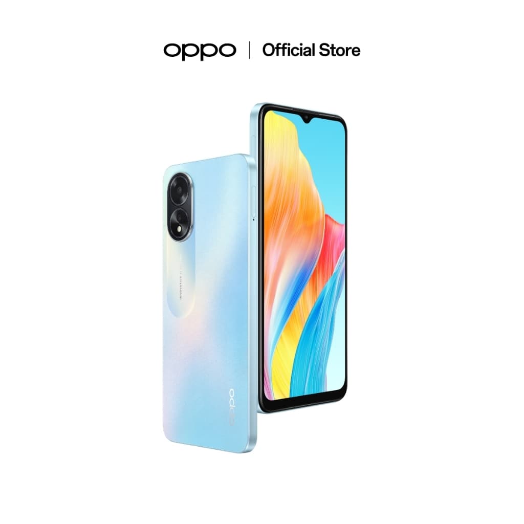 OPPO A18 (4+64G) | โทรศัพท์มือถือแบตใหญ่ 5,000mAh ขยาย RAM ได้ 4GB กล้อง 8 MP รับประกัน 12 เดือน https://lnwchill.com