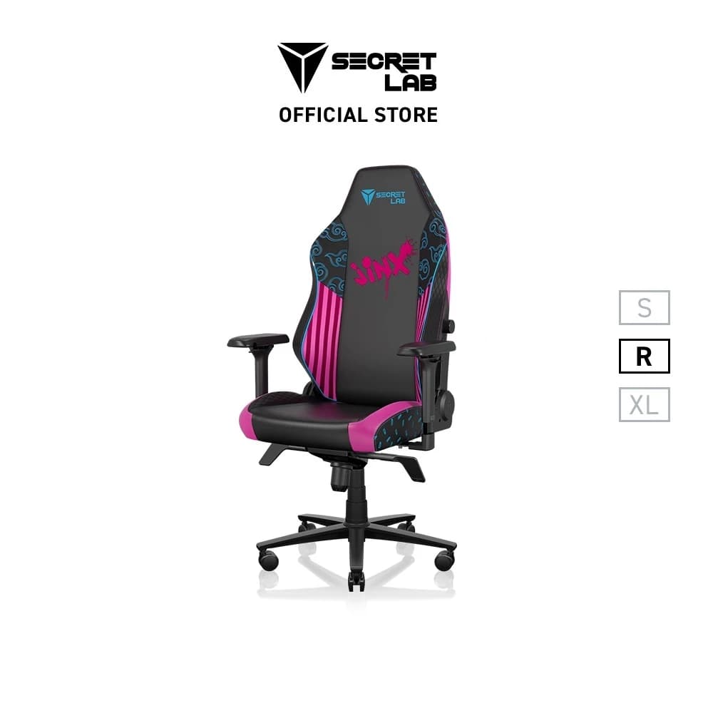 Secretlab TITAN Evo —League of Legends Jinx Edition (Size R) เก้าอี้เกมมิ่งเพื่อสุขภาพ https://lnwchill.com