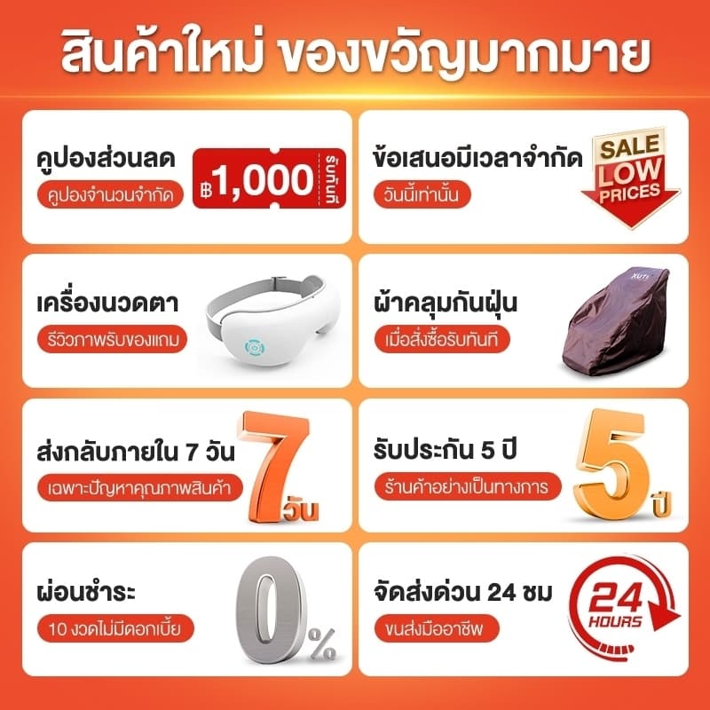 XUTI รุ่น A60/PRO เก้าอี้นวดอัตโนมัติราง SL รีโมทคอนโทรลบลูทูธ มอบประสบการณ์ผ่อนคลายเหนือระดับ https://lnwchill.com