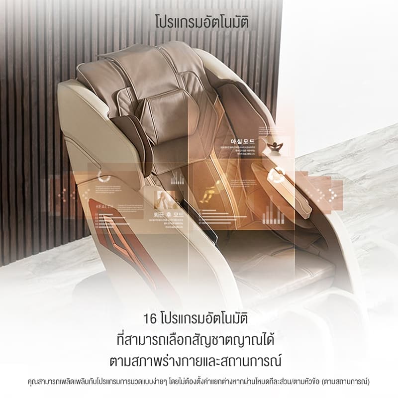 XUTI รุ่น เก้าอี้นวด ราง SL มือกลพรีเมียม โหมดไร้น้ำหนักแคปซูลอวกาศ มอบการผ่อนคลายเหนือระดับถึงขีดสุด https://lnwchill.com