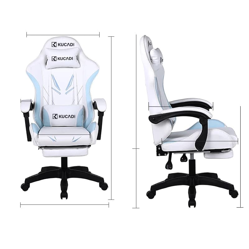 KUCA Gaming Chair เก้าอี้เกมมิ่ง เก้าอี้ gaming +ที่รองขา รับน้ำหนัก150กก เอียงได้ 135 องศา [รับประกัน 5 ปี] https://lnwchill.com