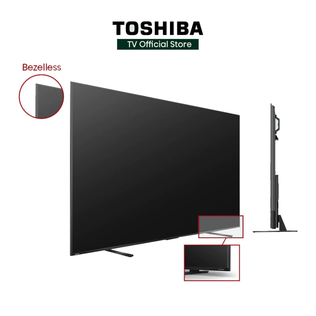 TOSHIBA TV 100Z570NP ทีวี 100 นิ้ว 144Hz 4K Ultra HD Game Mode VIDAA HDR10+ Quantum Dot TV https://lnwchill.com