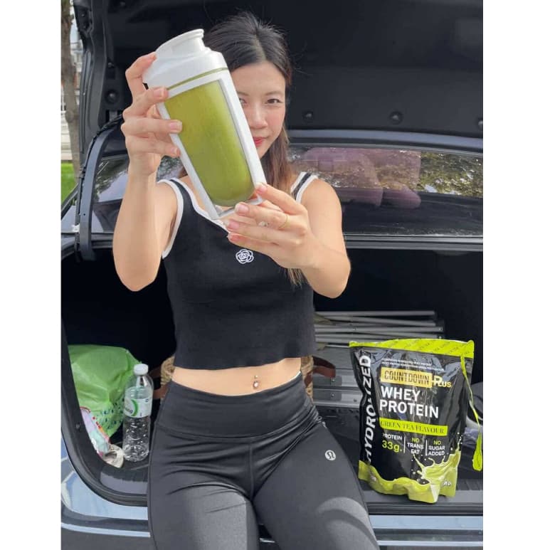 COUNTDOWN PLUS รุ่น Whey Protein Hydrolyzed เวย์โปรตีน ไฮโดรไลซ์ รสชาเขียว 750g โปรตีนสูง 33g ดูดซึมไว เสริมสร้างกล้ามเนื้อ ฟื้นฟูร่างกาย https://lnwchill.com