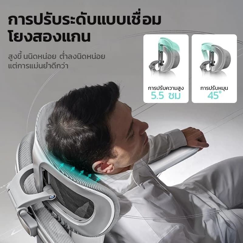 Xpanse รุ่น W202 เก้าอี้สุขภาพ Ergonomic Chair รองรับสรีระและเอวเพื่อการปรับท่าทางให้ถูกต้อง นั่งสบายตลอดวัน https://lnwchill.com
