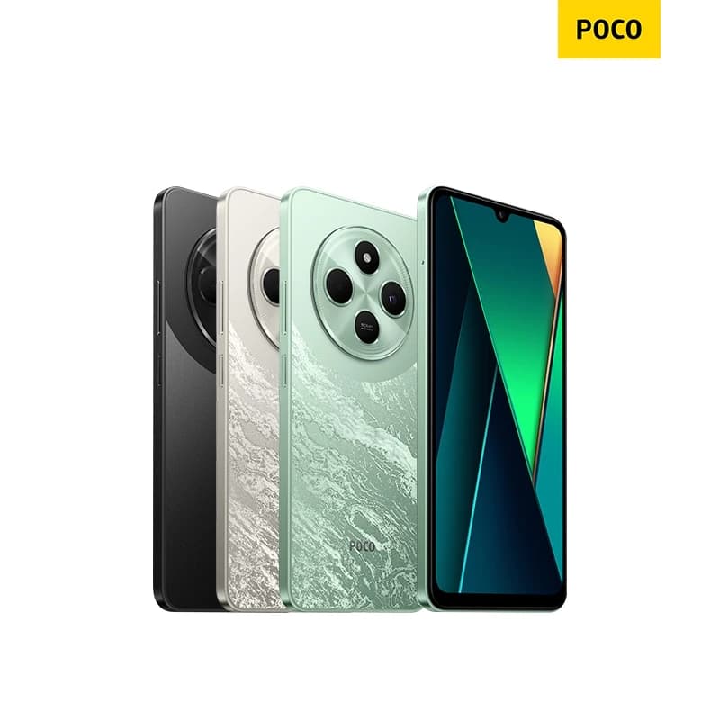 POCO C75 6GB+128GB/8GB+256GB | หน้าจอ 6.88" สุดสมจริง｜แบตเตอรี่ขนาดใหญ่ 5160mAh (typ)｜กล้องคู่ AI คมชัด 50MP https://lnwchill.com
