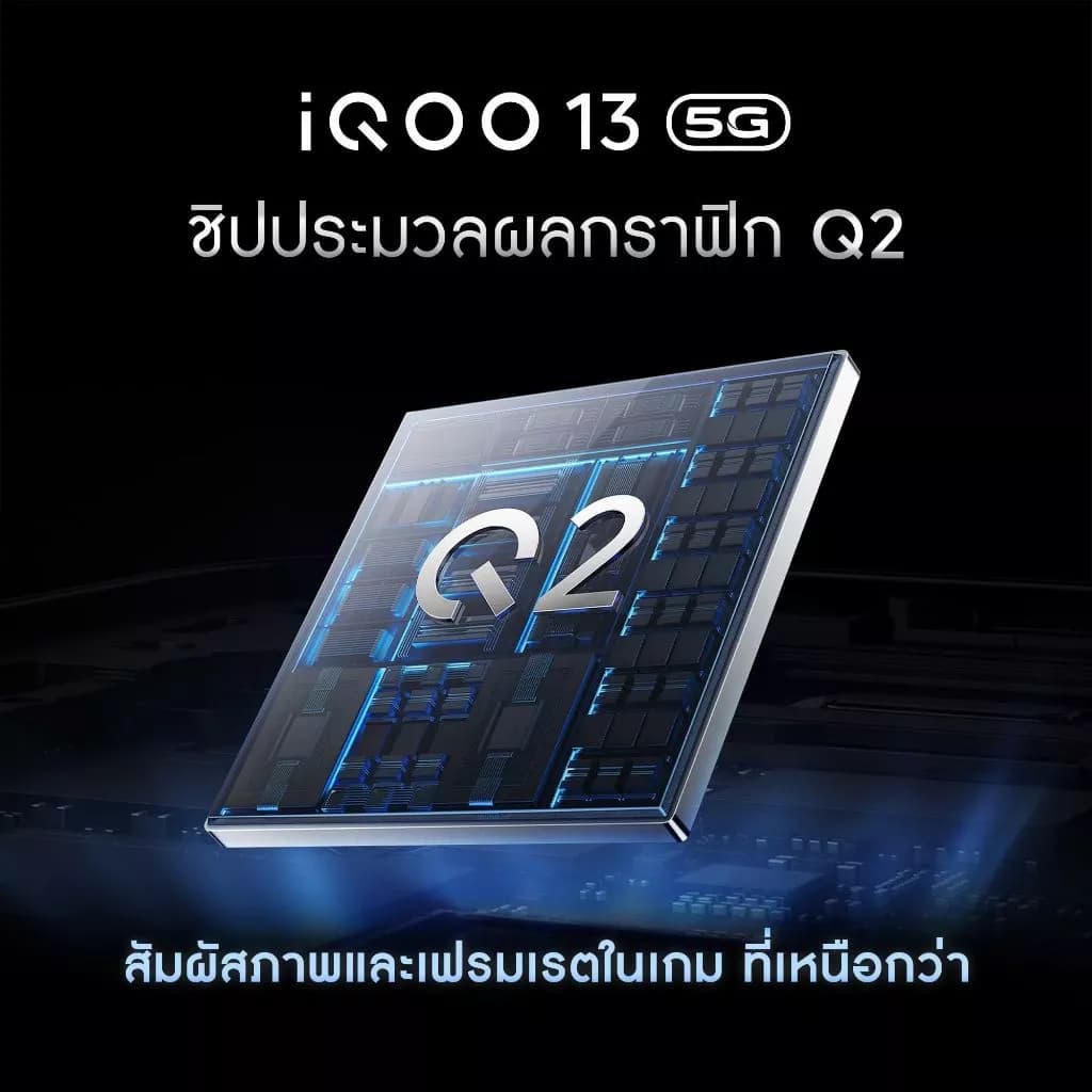 iQOO 13 5G (16+16/512GB) ไอคูล Snapdragon 8 Elite+Chip Q2 | 6150mAh+120w | 2K 144Hz Ultra Eyecare Display | VC 7K https://lnwchill.com