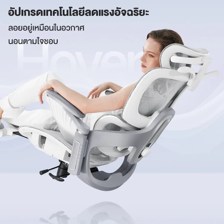 Kris E05 เก้าอี้เพื่อสุขภาพ เก้าอี้สีเทา ดีไซน์ตามหลักสรีรศาสตร์ Ergonomic ระบายอากาศดีเยี่ยม Ergonomic https://lnwchill.com