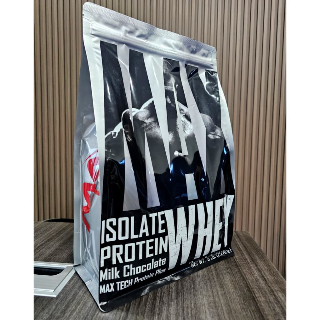 MaxTech Isolate เวย์โปรตีนไอโซเลท โปรตีนสูง 33 กรัม ขนาด 5 ปอนด์ สำหรับสร้างกล้ามเนื้อ ปราศจากไขมันและน้ำตาล รสช็อกโกแลต https://lnwchill.com