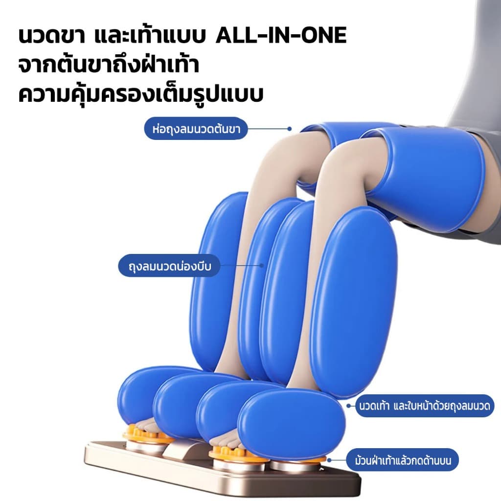 OSAM รุ่น M9 เก้าอี้นวดไฟฟ้า SL Track ระบบอัจฉริยะสั่งงานด้วยเสียง นวดครบส่วนผ่อนคลายระดับพรีเมียมเพื่อสุขภาพที่ดี https://lnwchill.com
