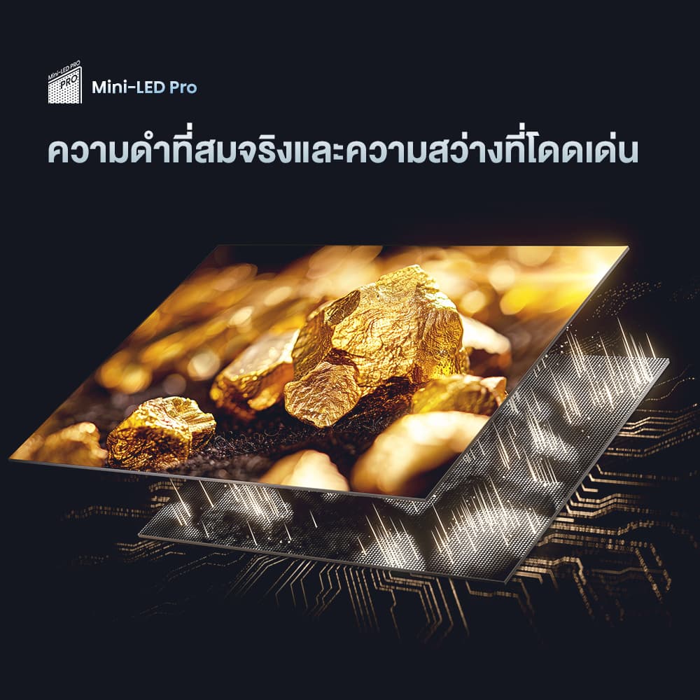 Hisense รุ่น EU7Q สมาร์ททีวี 4K VIDAA Mini-LED Pro ขนาด 55-85 นิ้ว สุดยอดเทคโนโลยีภาพและเสียงเพื่อความบันเทิงสมบูรณ์แบบ https://lnwchill.com