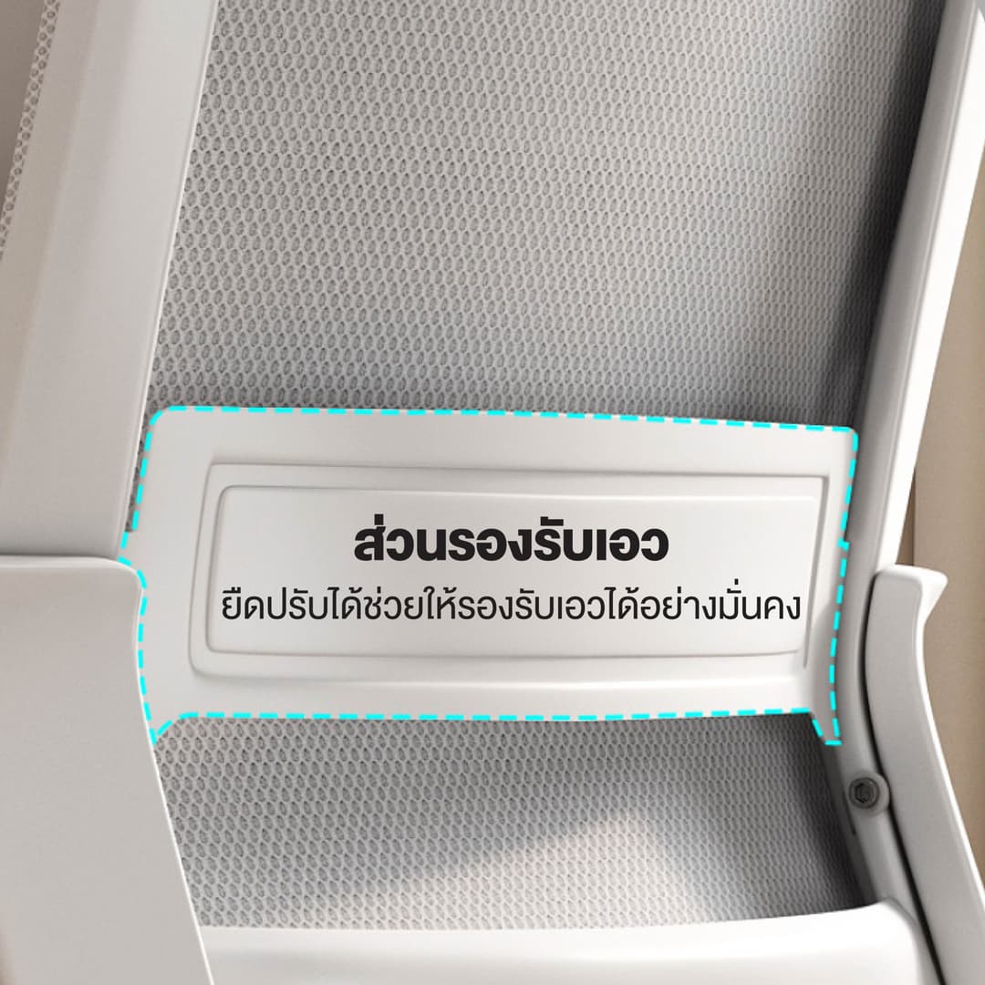 Elife รุ่นพนักพิงตาข่าย เก้าอี้ทำงานสำนักงาน เบาะกว้างนุ่ม ออกแบบโมเดิร์น ระบายอากาศได้ดี รองรับการนั่งทำงานนาน https://lnwchill.com
